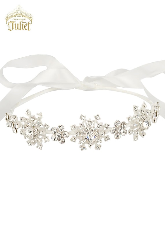 4 pezzi fiocchi di neve Costume da donna: fiocchi di neve, cerchietto per capelli, orecchini, tatuaggi, catena, accessori per rane, Natale, Halloween, carnevale