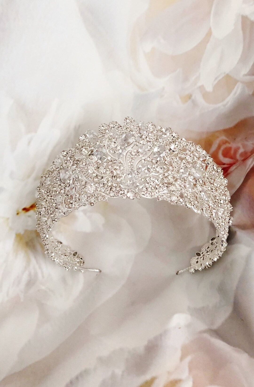 Large Tiaras, Princess Crowns, Bridal Pageant Quinceanera Wedding