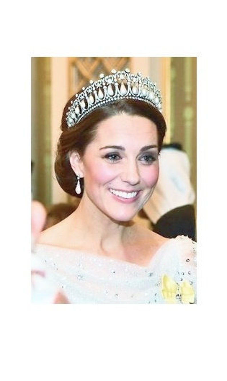Kate Middleton Duchess Bridal Tiaras Birthday Tiaras DIANA Etsy