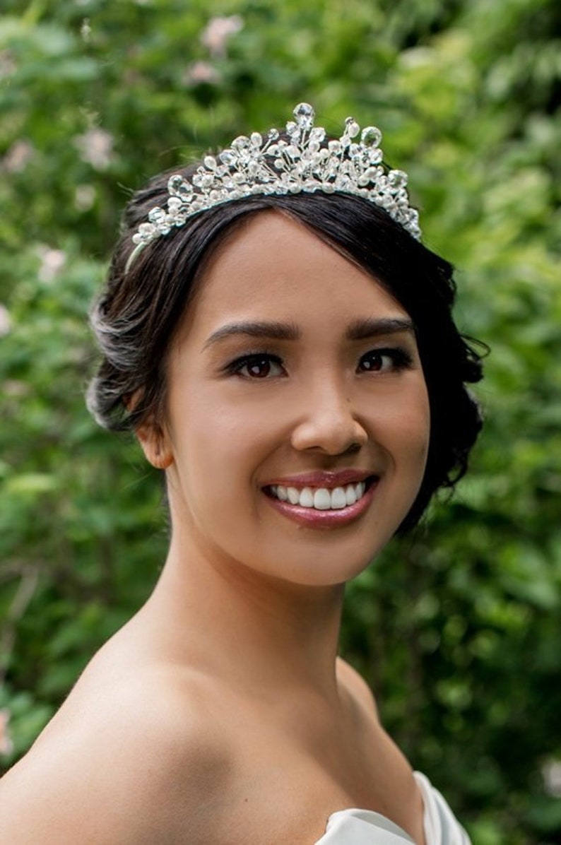 Wedding Necklace, Bridal Tiara, Wedding Tiara, Bridal Set, Bridal ...