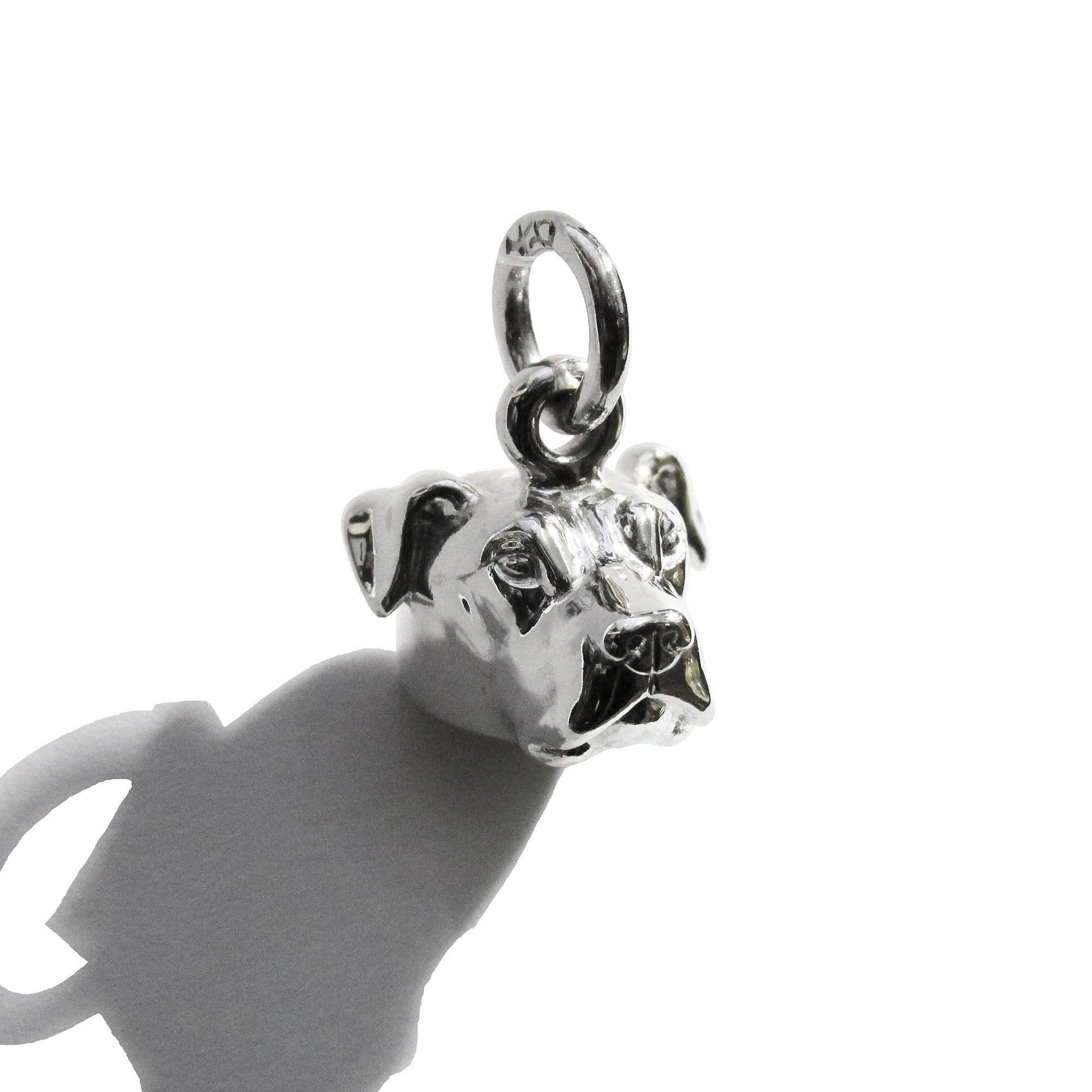 Dangle Charm Staffordshire Bull Terrier Pandora Charm Bull Terrier