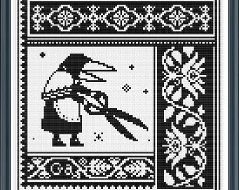 Schnabelperchten - Kleine Version | Kreuzstichmuster | PDF Download