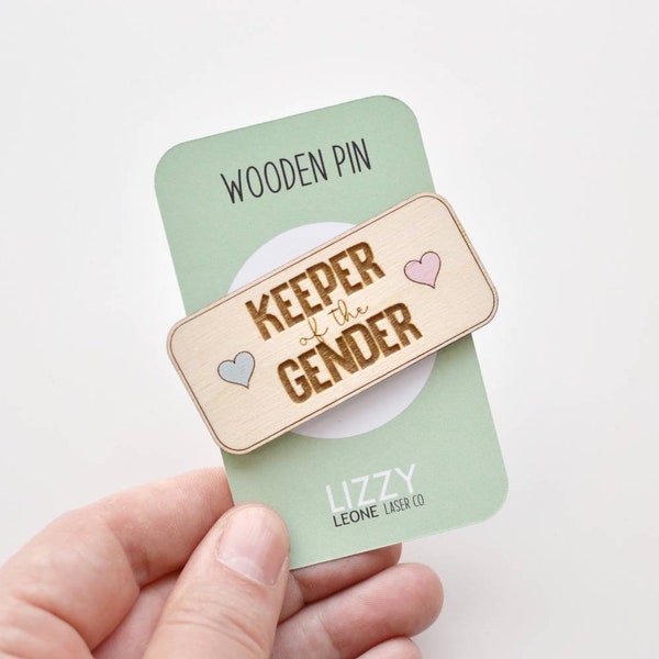 Keeper of the gender pin