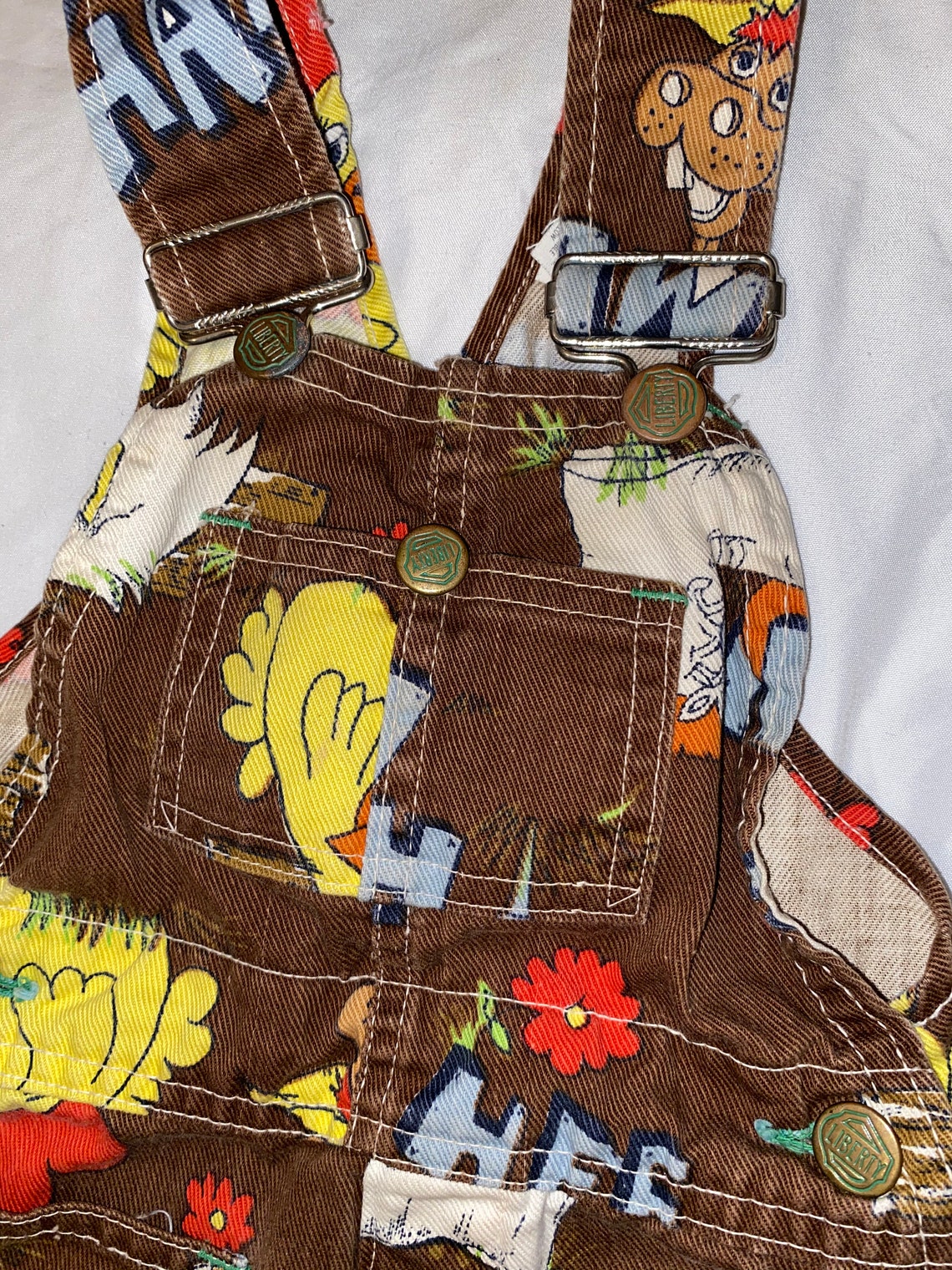 Vintage Liberty Hee Haw Infant Overalls | Etsy