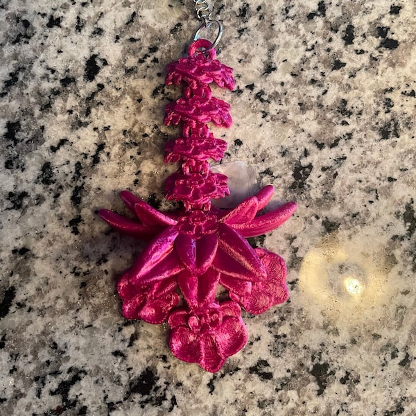 Orchid - Dragon Tail - Keychain