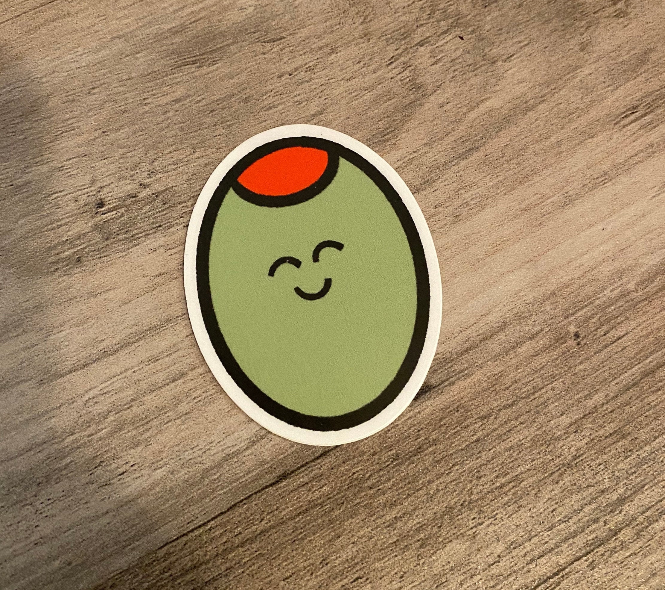 Draw Olive Sticker Olive Sticker - Etsy