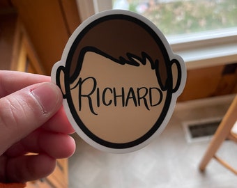 Richard Noggin Stickers