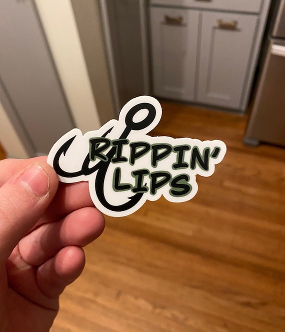 Rippin Lips Sticker | Etsy