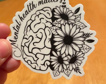 Mental Health Matters Sticker