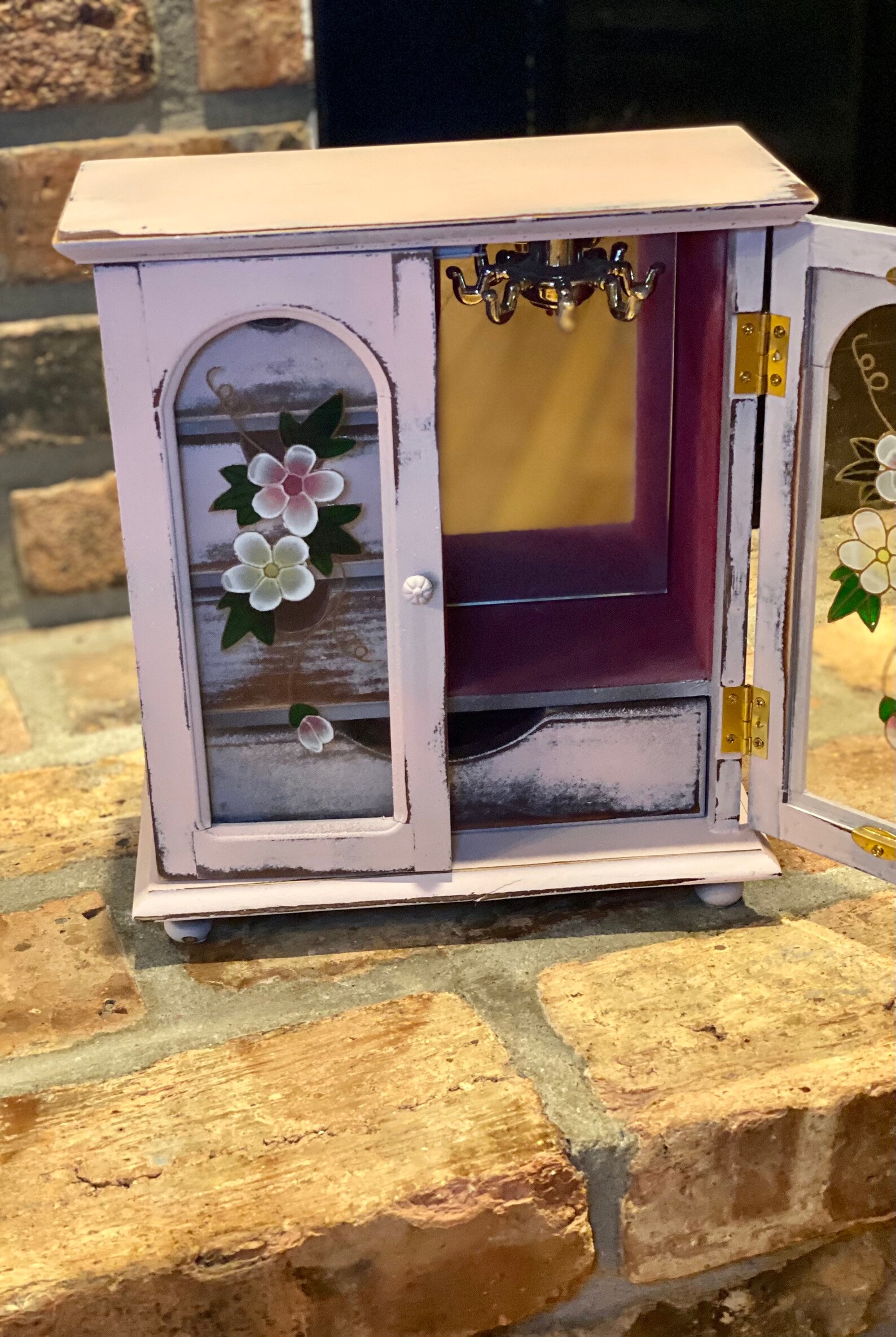 Pretty Pink Jewelry Box - Etsy