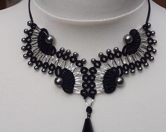 frivolity necklace and pearls