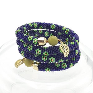 pearl spiral bracelet