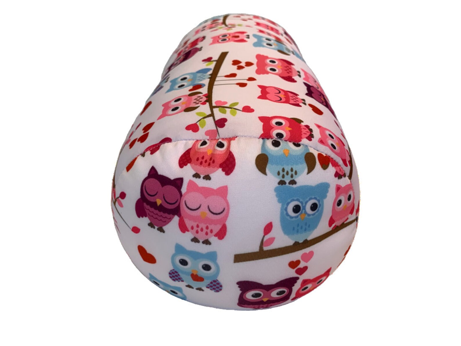 Mushy Pillows Microbead Bolster Roll Pillow cute Owls Etsy