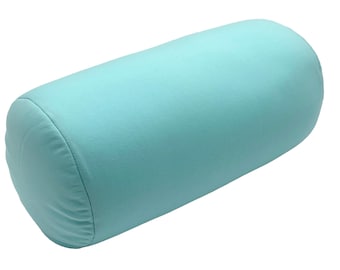 Microbead Bolster Pillow – Hypoallergenic Plush Roll Pillow