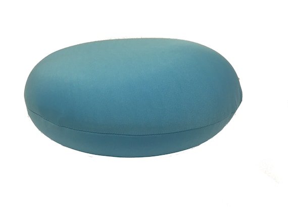 Mushy Pillow Microbead Circle Pillow W Removable Cover Etsy
