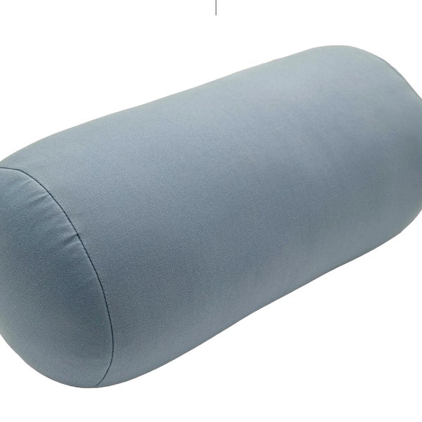 Mushy Pillows Ultra-Soft Microbead Roll Bolster for Back & Neck Support, Travel, and Therapy