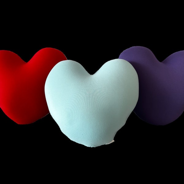 Pink Heart Pillow Etsy