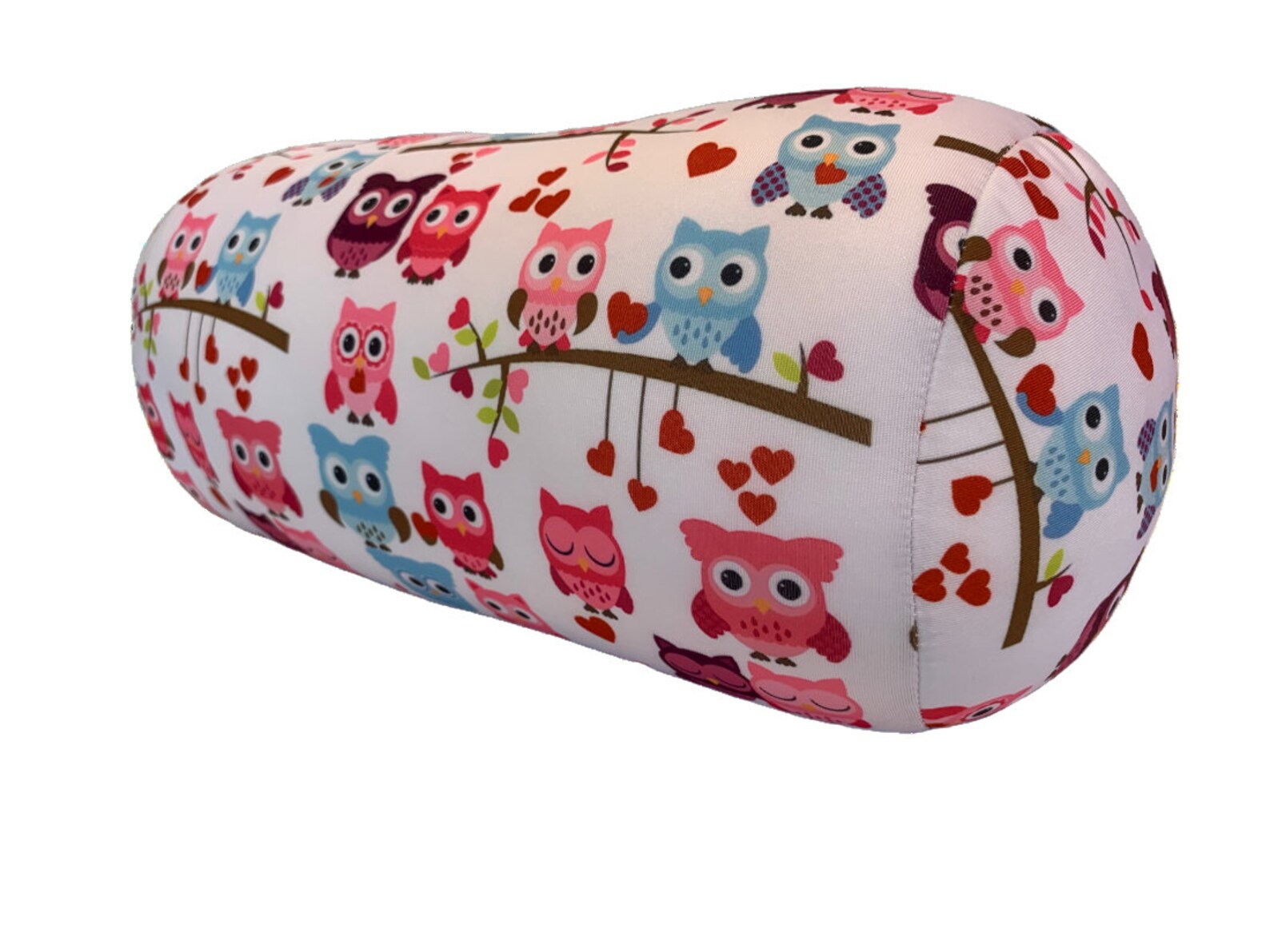 Mushy Pillows Microbead Bolster Roll Pillow cute Owls Etsy