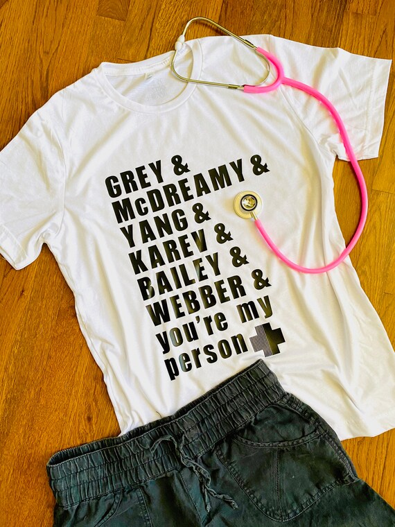 Grey's Anatomy inspired design Etsy