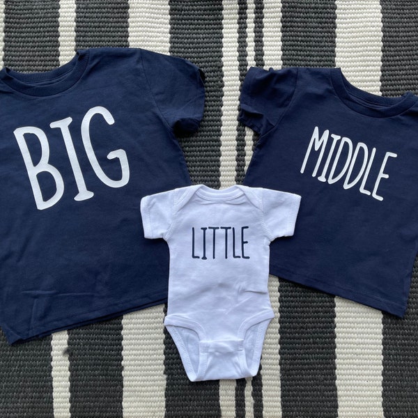 Big, Middle, Little Pregnancy Announcement