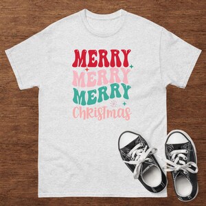 Frohe frohe frohe Weihnachten/Weihnachten Unisex T-Shirt/Crewneck Sweatshirt