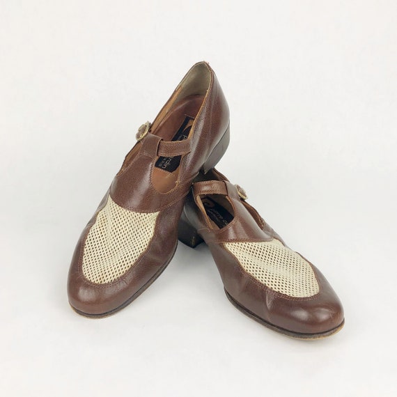 Vintage 1960s Pierre Cardin Mens Leather and Cotto