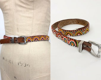 Vintage Beaded 70’ Belt Vintage Beaded Native American Sash, 70 Inch - Etsy main image 3