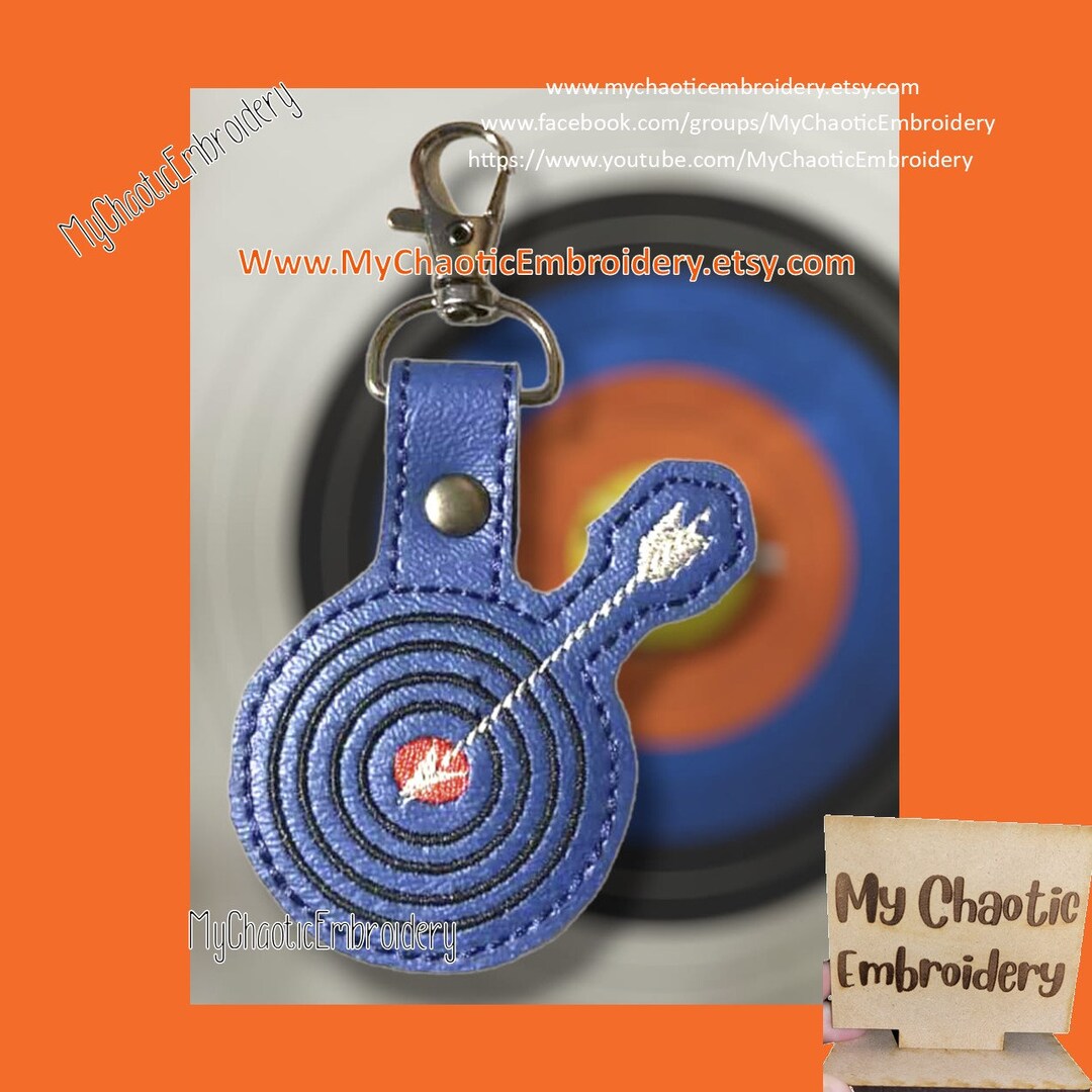 4x4 Archery Bow Arrow Target KF Keyfob Key Fob Digital Machine