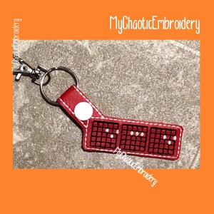 DAD Guitar Chord Sheet Music Chords 4x4 - Keyfob Snaptab Designs - Digital file machine embroidery