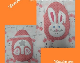 5x7 ITH Bunny Butt and Face 2 Hoopings Zipper Bag FULLY 5x7 ITH Bunny Butt and Face 2 Hoopings Zipper Bag FULLY