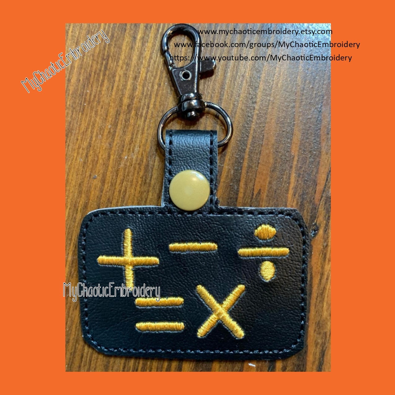4x4 STEM Science Technology Engineering Mathmatics Keyfob Set of 4 ...