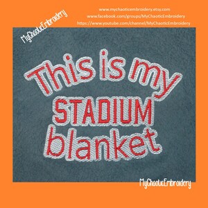 Mein Stadion Sport-Turnier 3 Größen mit Zuschlag 13x20, 6x10, 8x14 - Stickdatei Digital Stickdatei Stickdatei