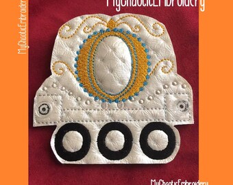 3 design set Toy Train Snap together set Bus, Princess Carriage, Pipes Choo Choo 4x4 snap READ THE INSTRUCTIONS Digital machine embroidery