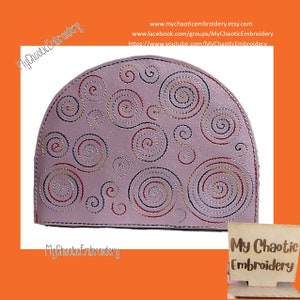15x20 Küche Serviettenhalter Cover Swirls Designs Dekorativ Kontinuierlich Dekorativ - Digitale Datei Maschinenstickerei Geschirr Tablewear