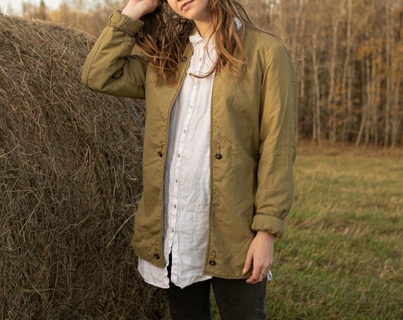 Light Military Green Liner Jacket