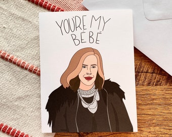 Moira Rose Bébé Karte
