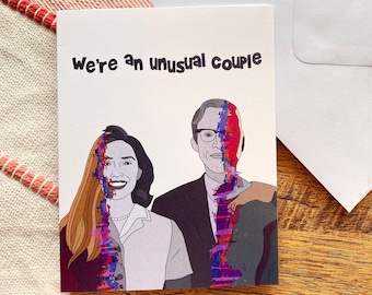 Wanda and Vision Unusual Couple Card