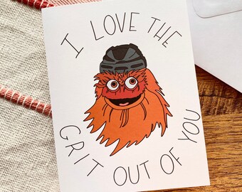 Gritty Greeting Card