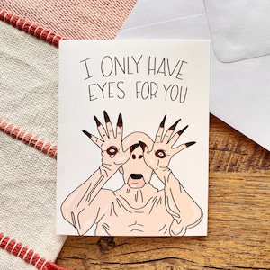 Pale Man Greeting Card