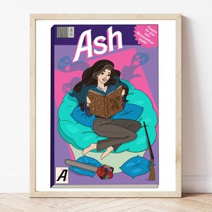 Ash Williams Doll Magazine Print