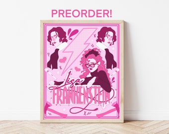 Lisa Frankenstein Art Poster Print -PREORDER-