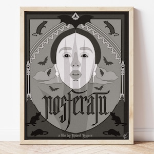 Nosferatu &quot;Paper Cut&quot; posterprint - horrorfilmposter - posterkunst