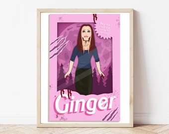 Ginger Snaps Horror Doll Print