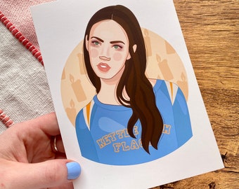Jennifer Check Mini Print