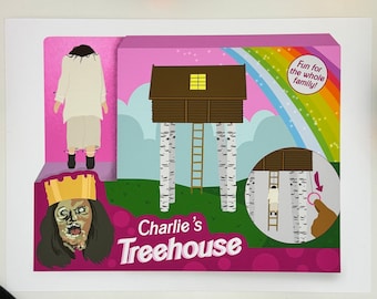 Charlie's Treehouse Horror Doll Print