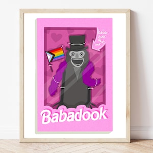 Babadook Doll Art Print - Babadook