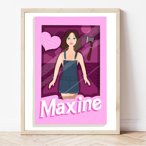 Stampa artistica della bambola Maxine - X