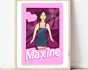 Maxine Doll Art Print - X