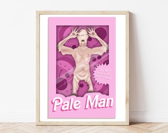 Pale Man Horror Doll Print