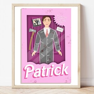 Patrick Bateman Skräckdocka Tryck